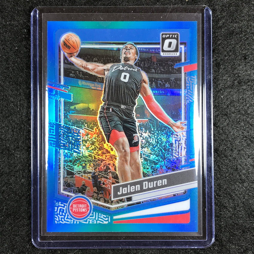 2023-24 Donruss Optic JALEN DUREN Base Aqua /249 #187