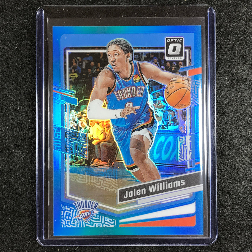 2023-24 Donruss Optic JALEN WILLIAMS Base Aqua /249 #188