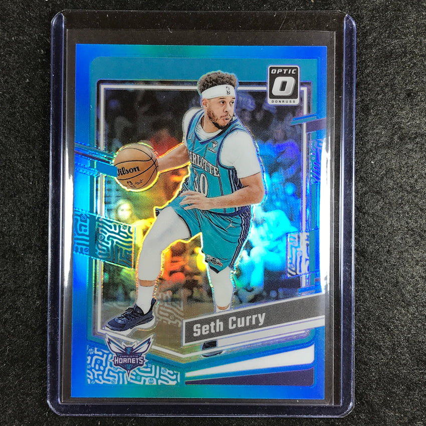 2023-24 Donruss Optic SETH CURRY Base Aqua /249 #193