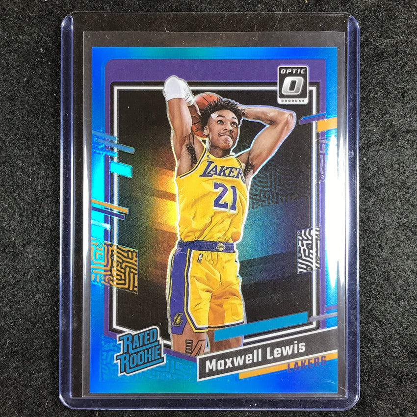 2023-24 Donruss Optic MAXWELL LEWIS Rated Rookie Aqua /249 #211