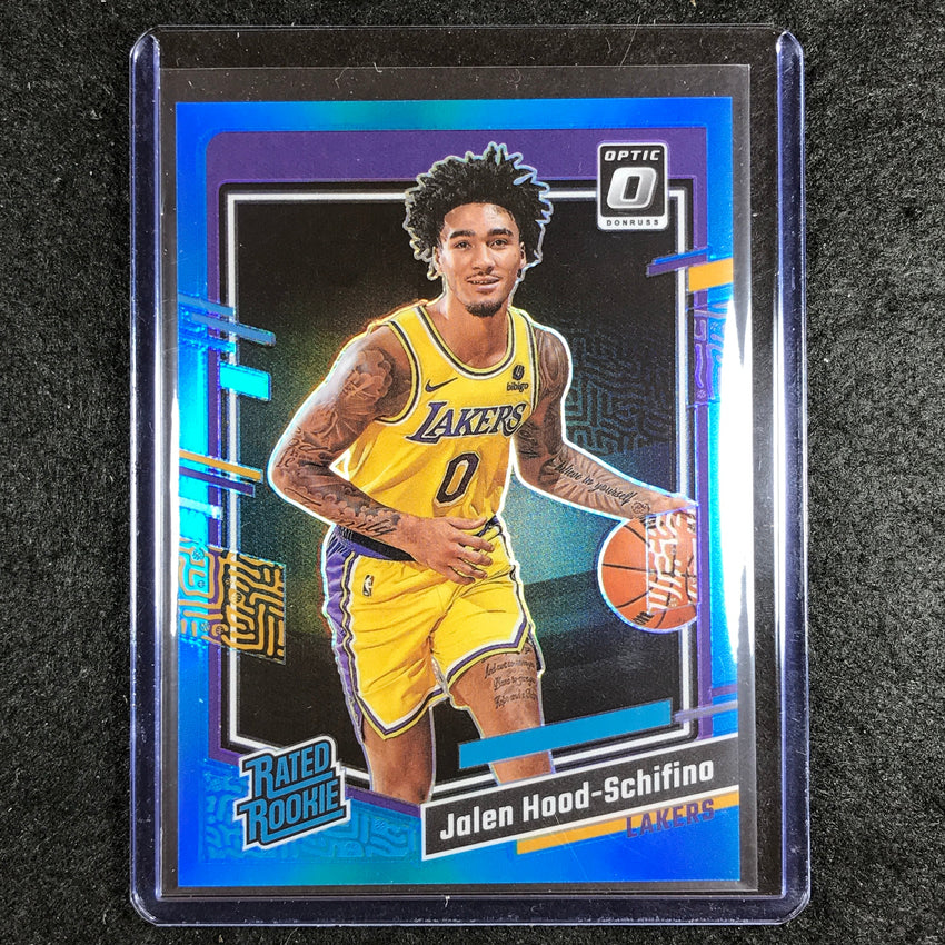 2023-24 Donruss Optic JALEN HOOD-SCHIFINO Rated Rookie Aqua /249 #214