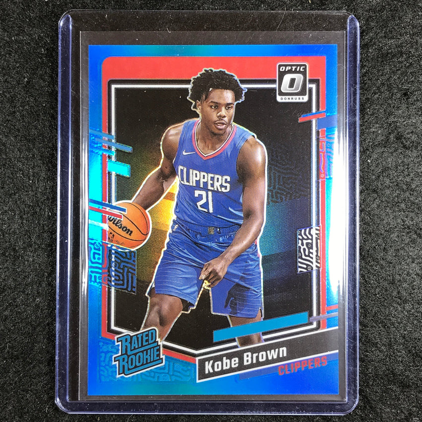 2023-24 Donruss Optic KOBE BROWN Rated Rookie Aqua /249 #232