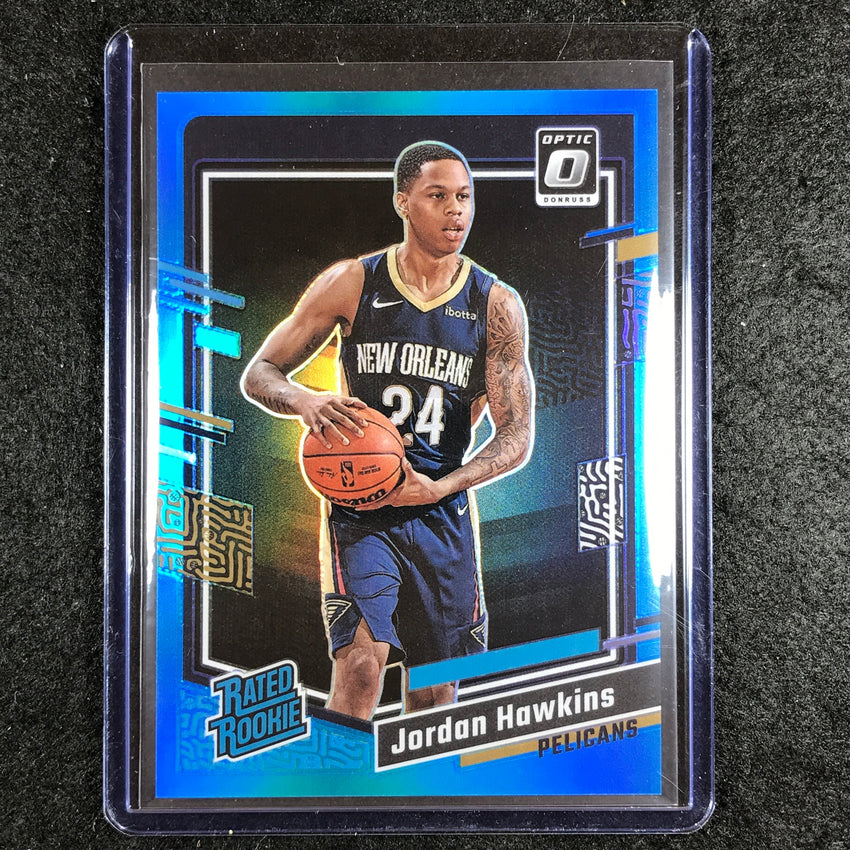 2023-24 Donruss Optic JORDAN HAWKINS Rated Rookie Aqua /249 #238