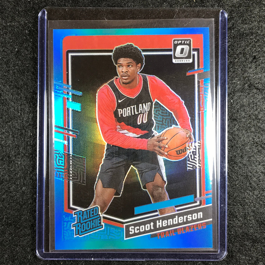 2023-24 Donruss Optic SCOOT HENDERSON Rated Rookie Aqua /249 #239