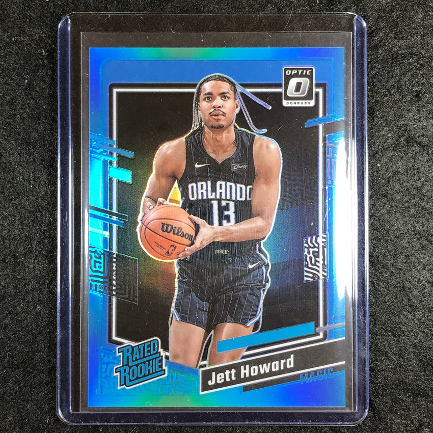 2023-24 Donruss Optic JETT HOWARD Rated Rookie Aqua /249 #240