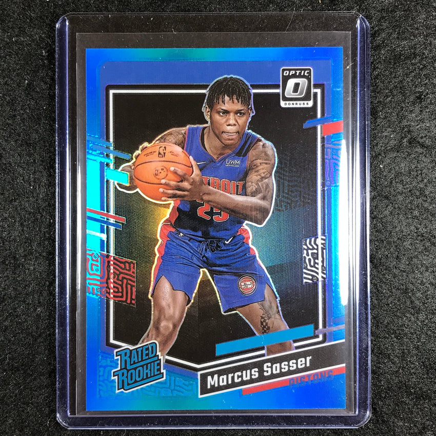 2023-24 Donruss Optic MARCUS SASSER Rated Rookie Aqua /249 #242