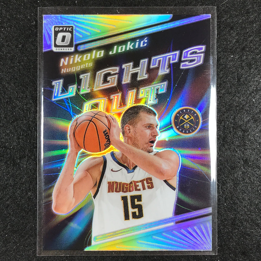 2023-24 Donruss Optic NIKOLA JOKIC Lights Out Holo Silver #5
