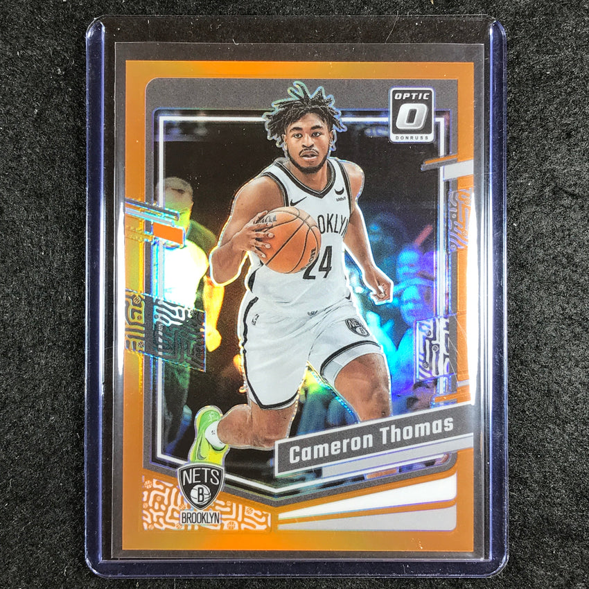 2023-24 Donruss Optic CAMERON THOMAS Base Orange /199 #9