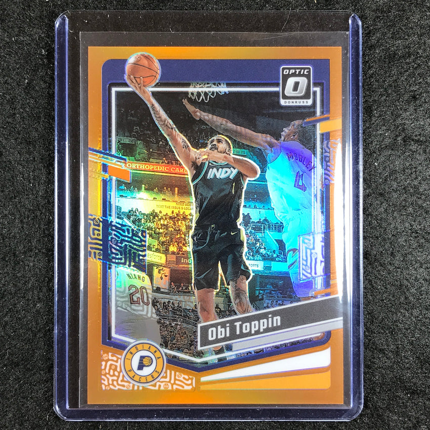 2023-24 Donruss Optic OBI TOPPIN Base Orange /199 #17