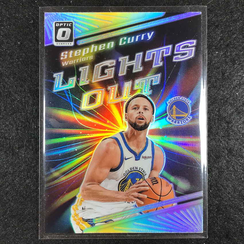 2023-24 Donruss Optic STEPHEN CURRY Lights Out Holo Silver #6