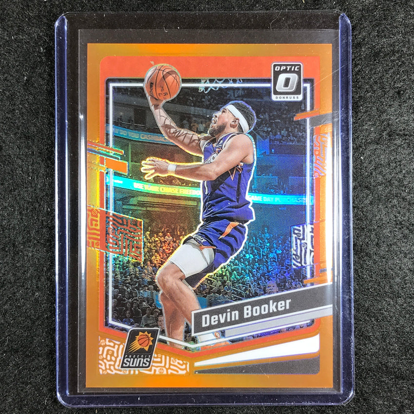 2023-24 Donruss Optic DEVIN BOOKER Base Orange /199 #44