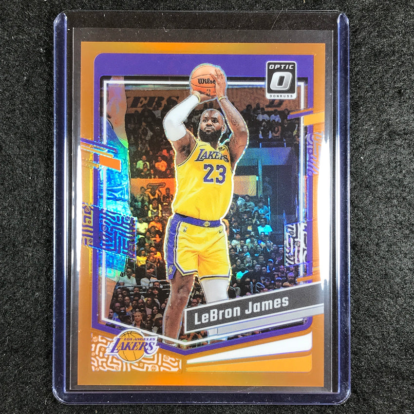2023-24 Donruss Optic LEBRON JAMES Base Orange /199 #65