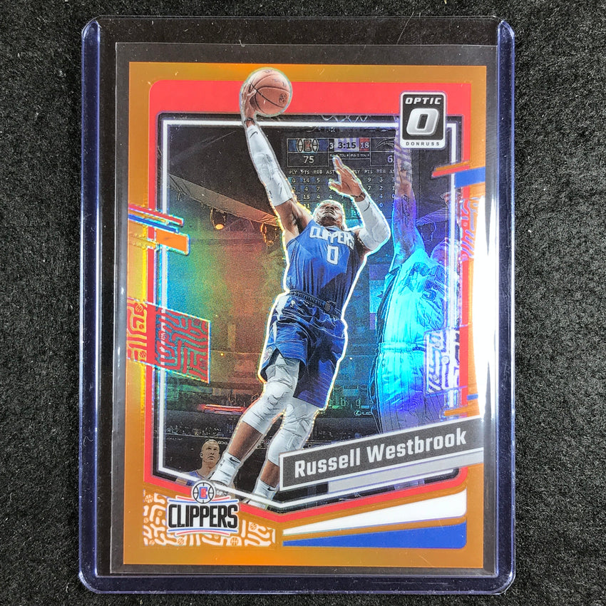 2023-24 Donruss Optic RUSSELL WESTBROOK Base Orange /199 #81