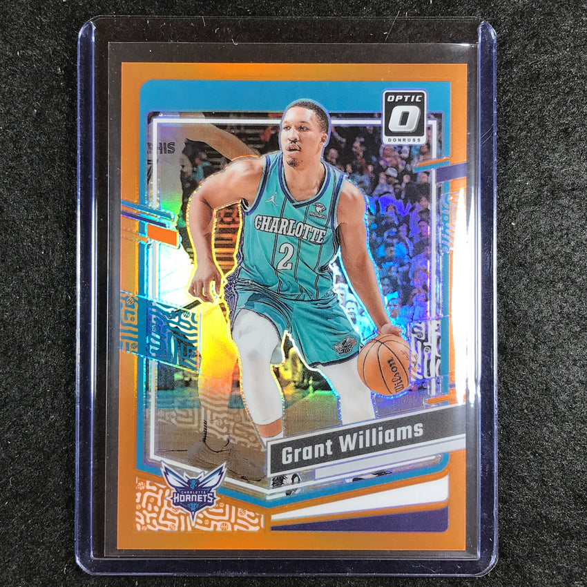 2023-24 Donruss Optic GRANT WILLIAMS Base Orange /199 #103
