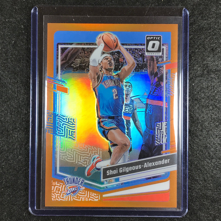 2023-24 Donruss Optic SHAI GILGEOUS-ALEXANDER Base Orange /199 #104
