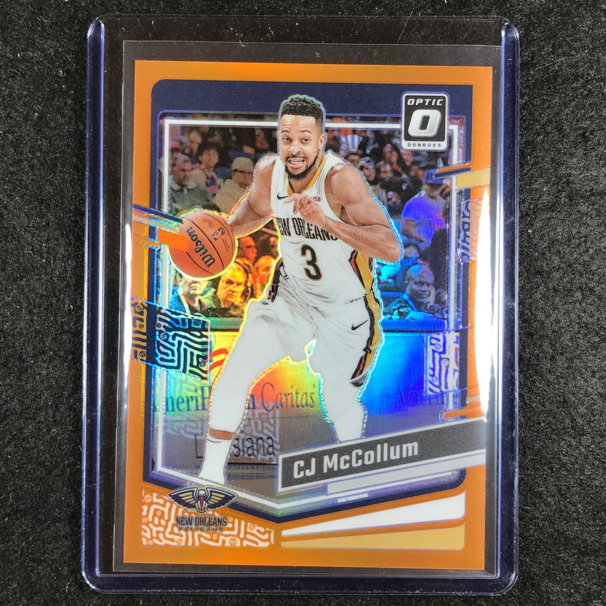 2023-24 Donruss Optic CJ MCCOLLUM Base Orange /199 #105