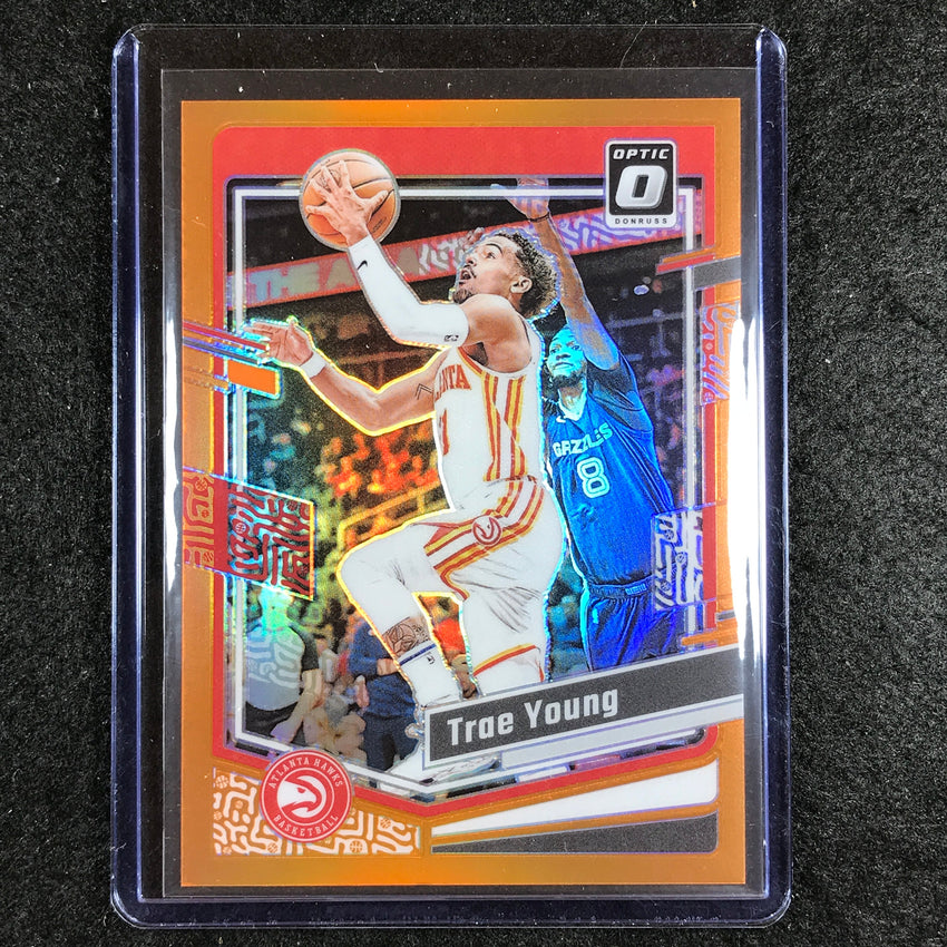 2023-24 Donruss Optic TRAE YOUNG Base Orange /199 #135