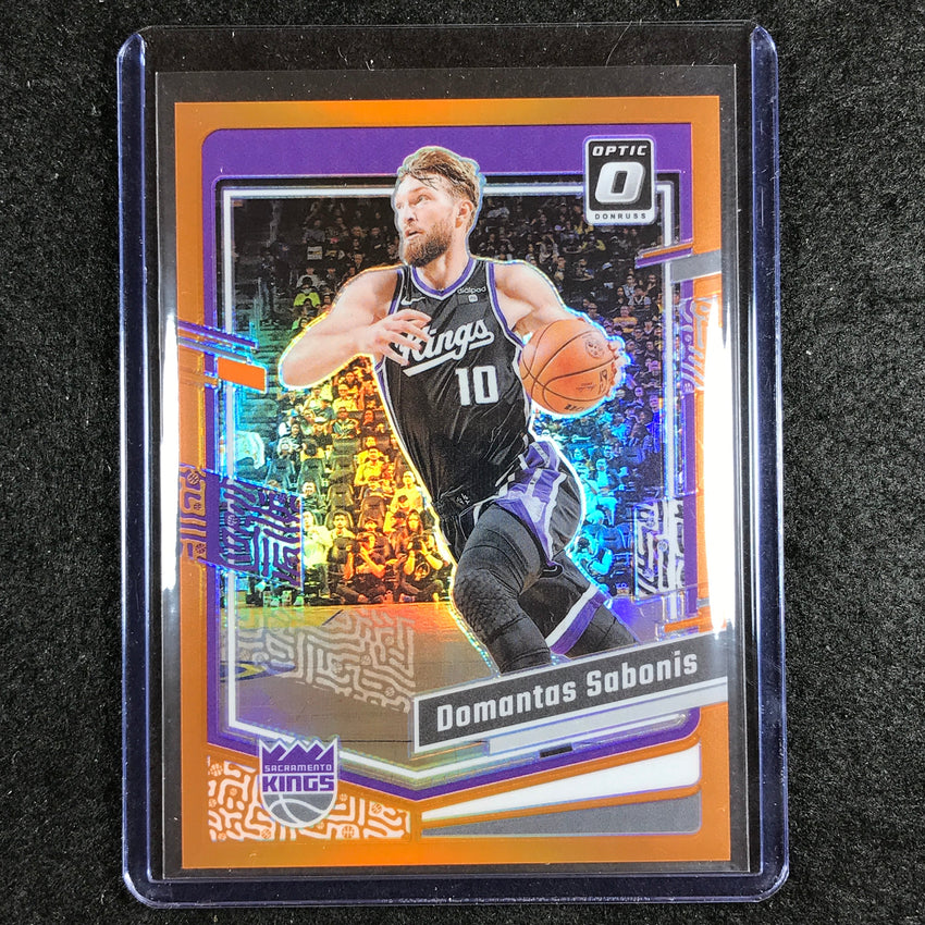 2023-24 Donruss Optic DOMANTAS SABONIS Base Orange /199 #142
