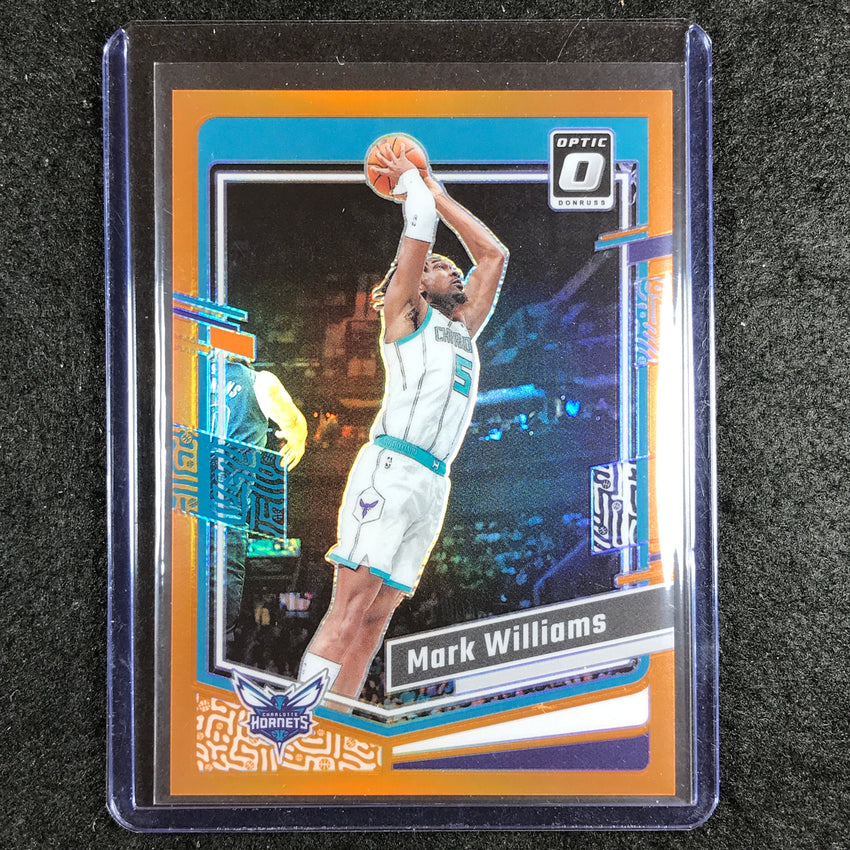 2023-24 Donruss Optic MARK WILLIAMS Base Orange /199 #175