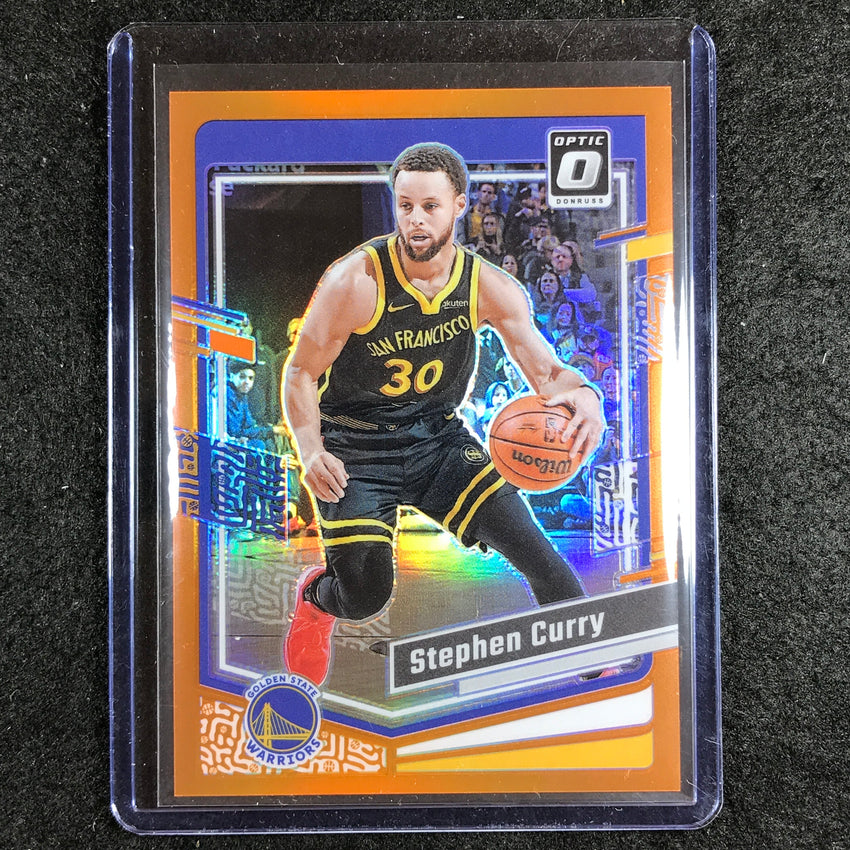 2023-24 Donruss Optic STEPHEN CURRY Base Orange /199 #198