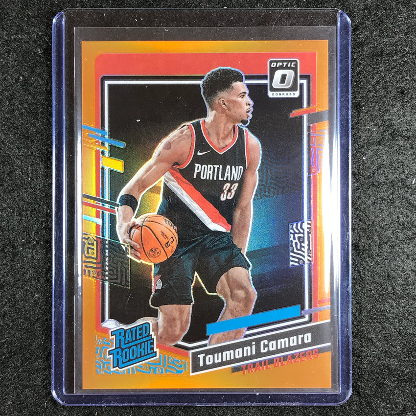 2023-24 Donruss Optic TOUMANI CAMARA Rated Rookie Orange /199 #204