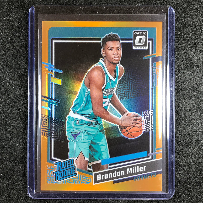 2023-24 Donruss Optic BRANDON MILLER Rated Rookie Orange /199 #219