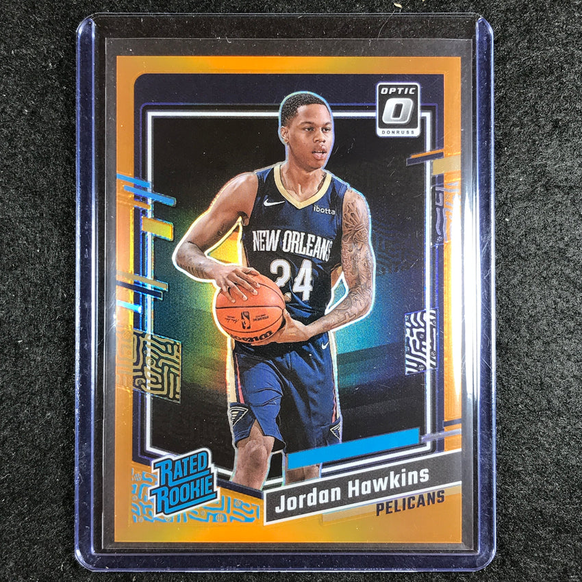 2023-24 Donruss Optic JORDAN HAWKINS Rated Rookie Orange /199 #238