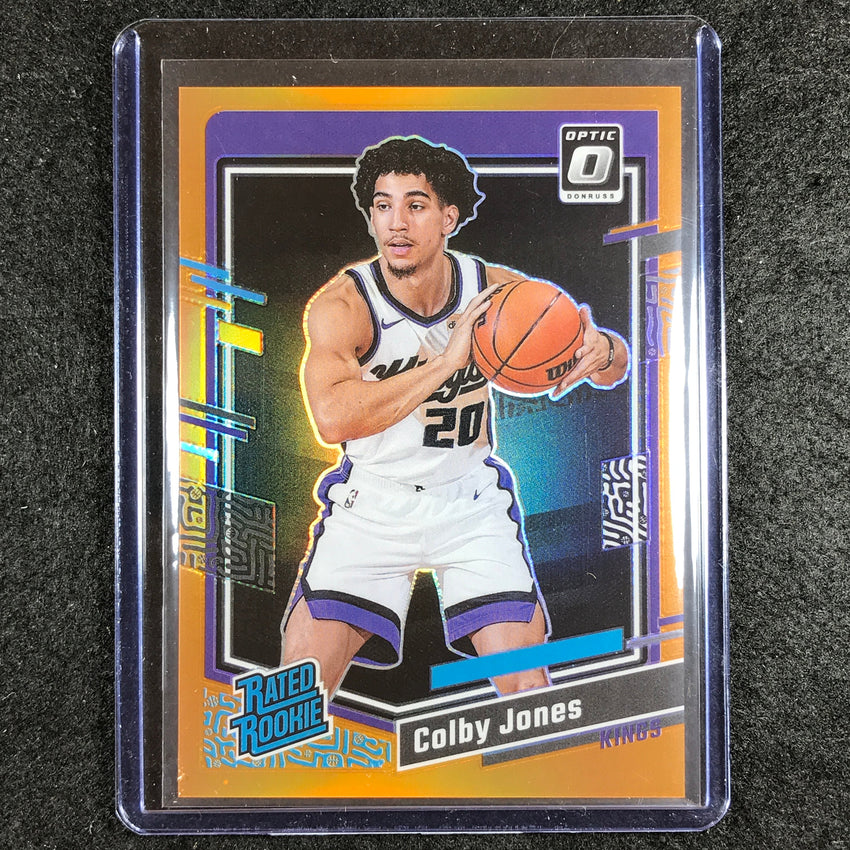 2023-24 Donruss Optic COLBY JONES Rated Rookie Orange /199 #246