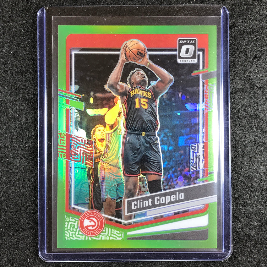 2023-24 Donruss Optic CLINT CAPELA Base Lime Green 116/149 #5