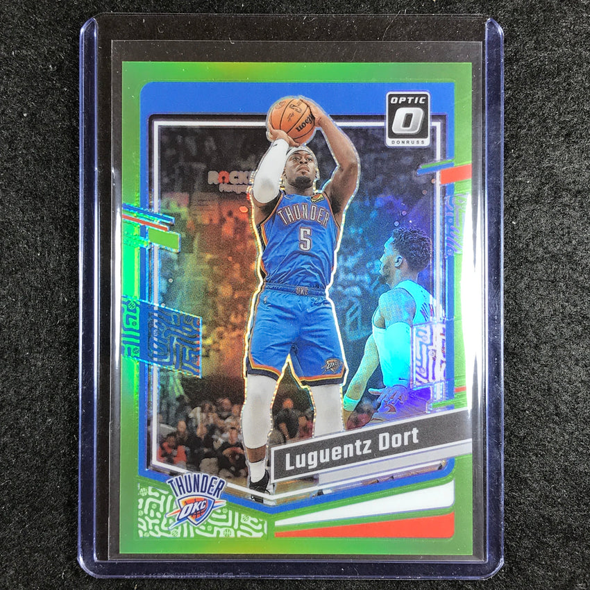 2023-24 Donruss Optic LUGUENTZ DORT Base Lime Green 7/149 #6