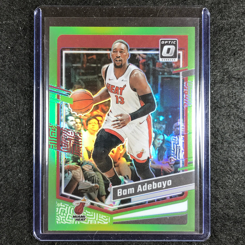 2023-24 Donruss Optic BAM ADEBAYO Base Lime Green 81/149 #13