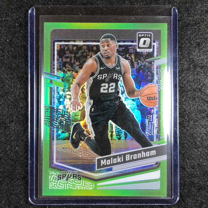 2023-24 Donruss Optic MALAKI BRANHAM Base Lime Green 53/149 #51
