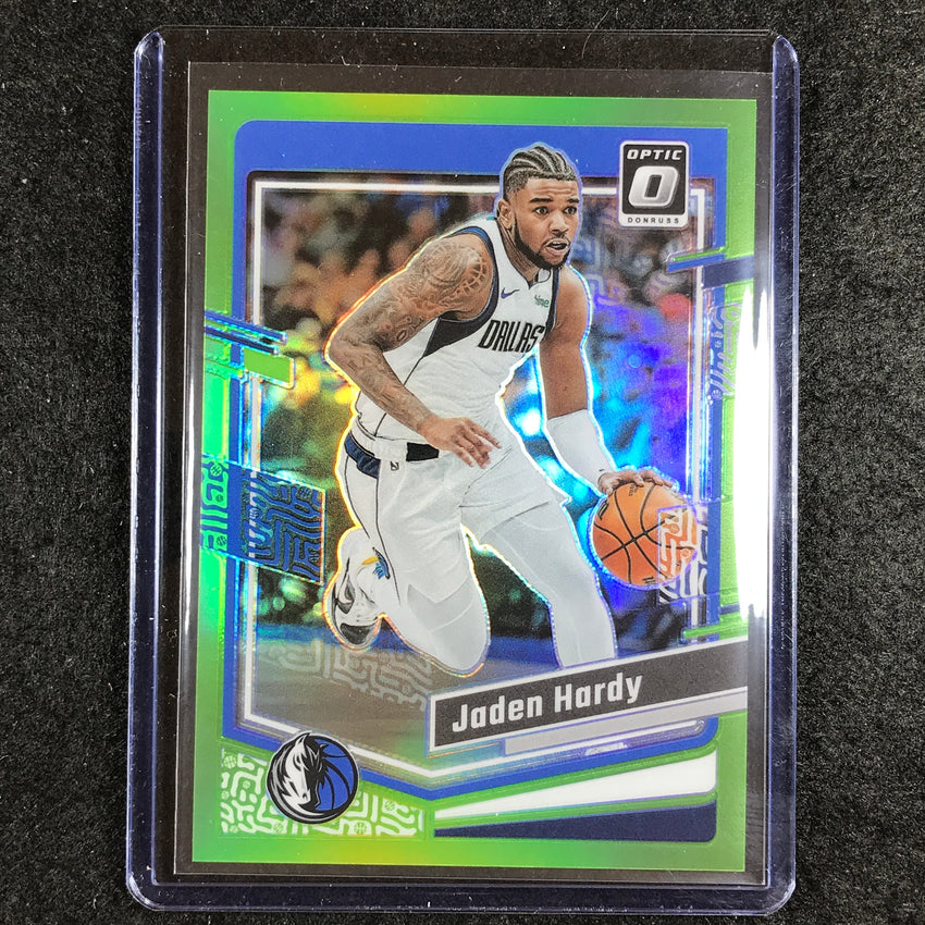 2023-24 Donruss Optic JADEN HARDY Base Lime Green 45/149 #55