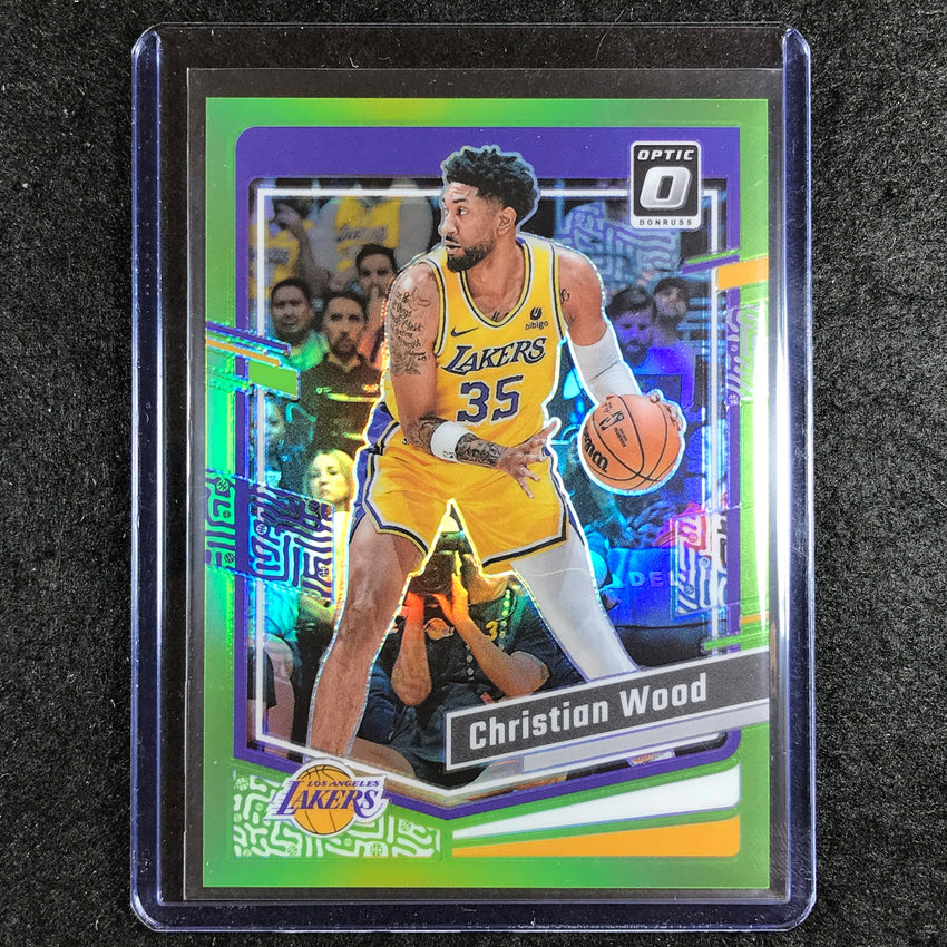 2023-24 Donruss Optic CHRISTIAN WOOD Base Lime Green 132/149 #66