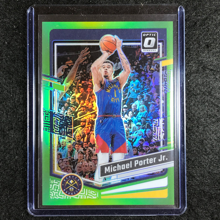 2023-24 Donruss Optic MICHAEL PORTER JR. Base Lime Green 23/149 #102