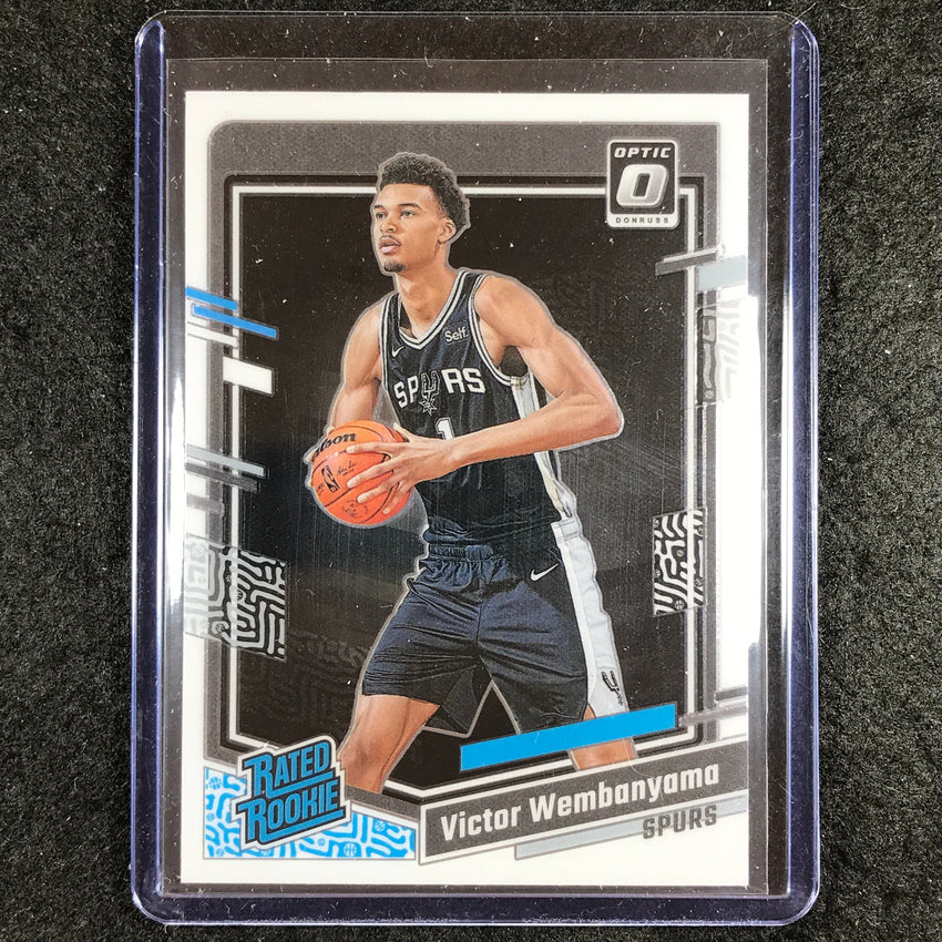 2023-24 Donruss Optic VICTOR WEMBANYAMA Rated Rookie Base #225