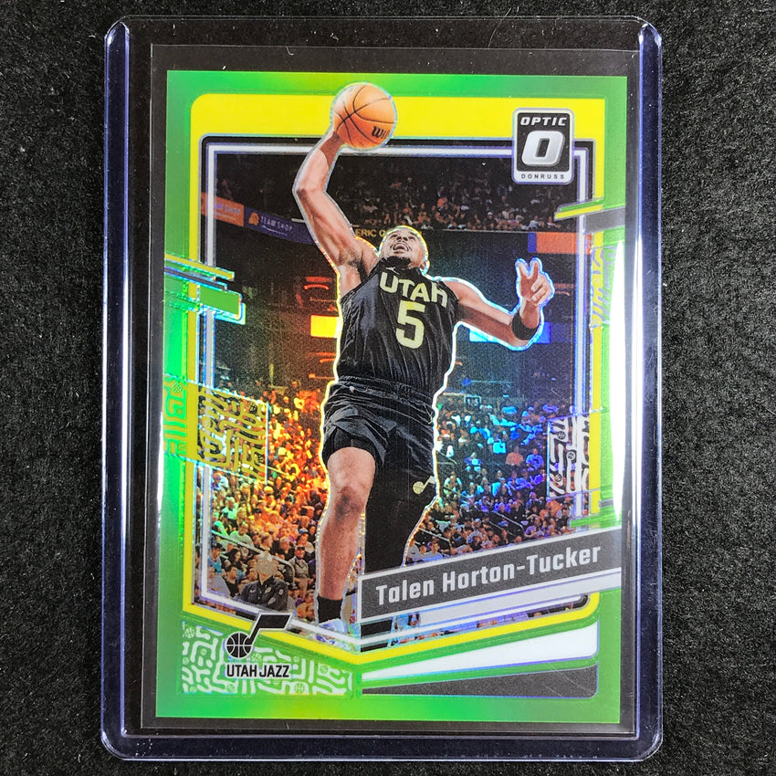 2023-24 Donruss Optic TALEN HORTON-TUCKER Base Lime Green 21/149 #149