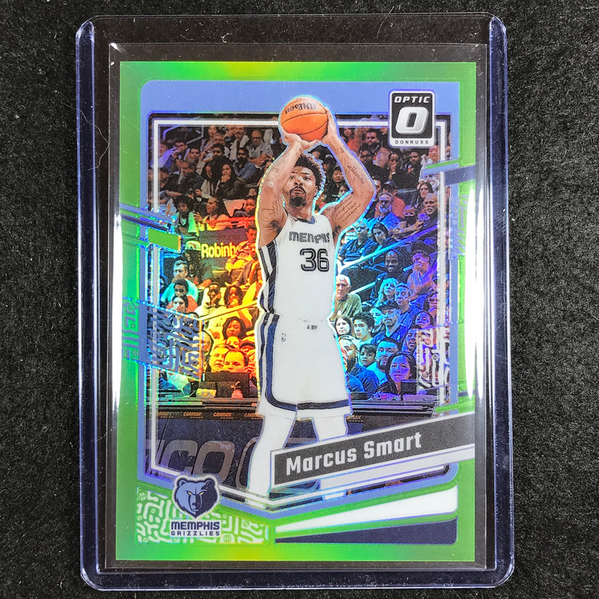 2023-24 Donruss Optic MARCUS SMART Base Lime Green 116/149 #152