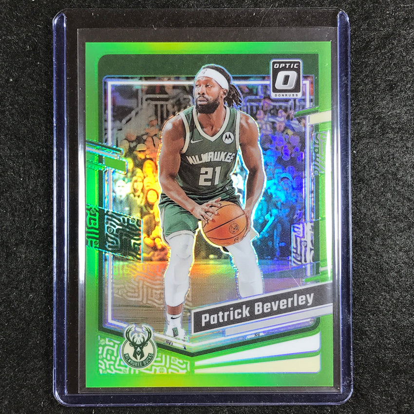 2023-24 Donruss Optic PATRICK BEVERLEY Base Lime Green 7/149 #168