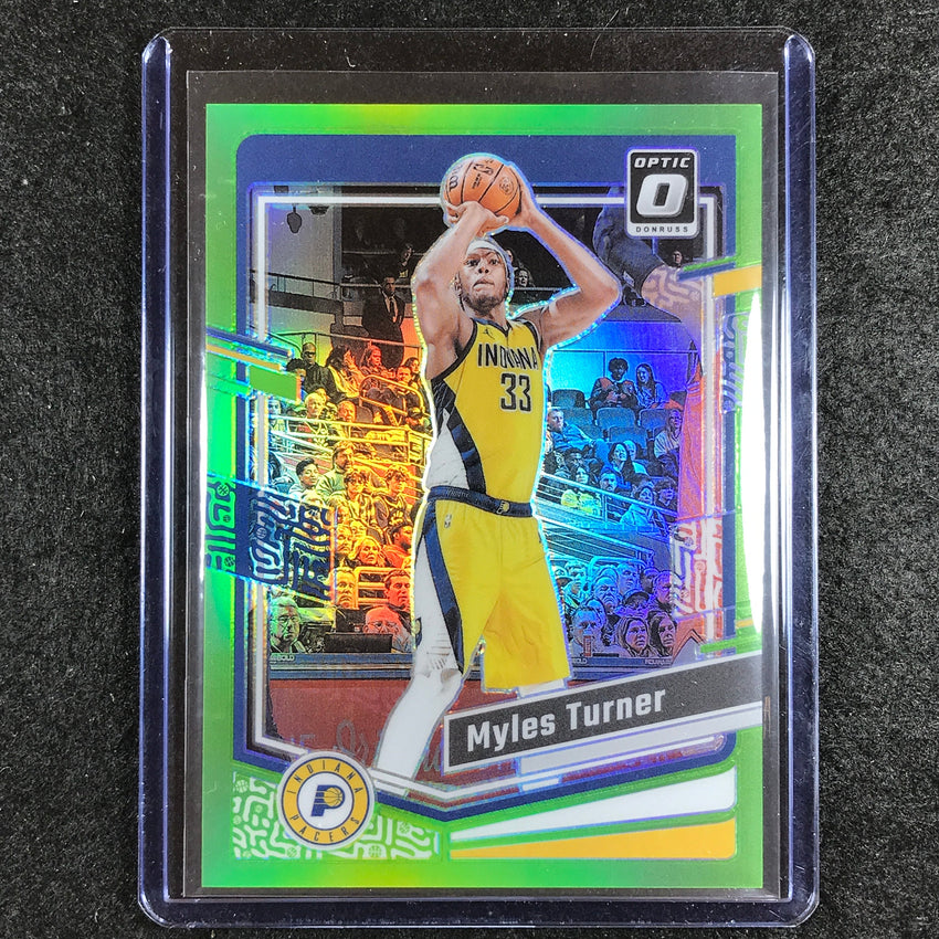 2023-24 Donruss Optic MYLES TURNER Base Lime Green 119/149 #178