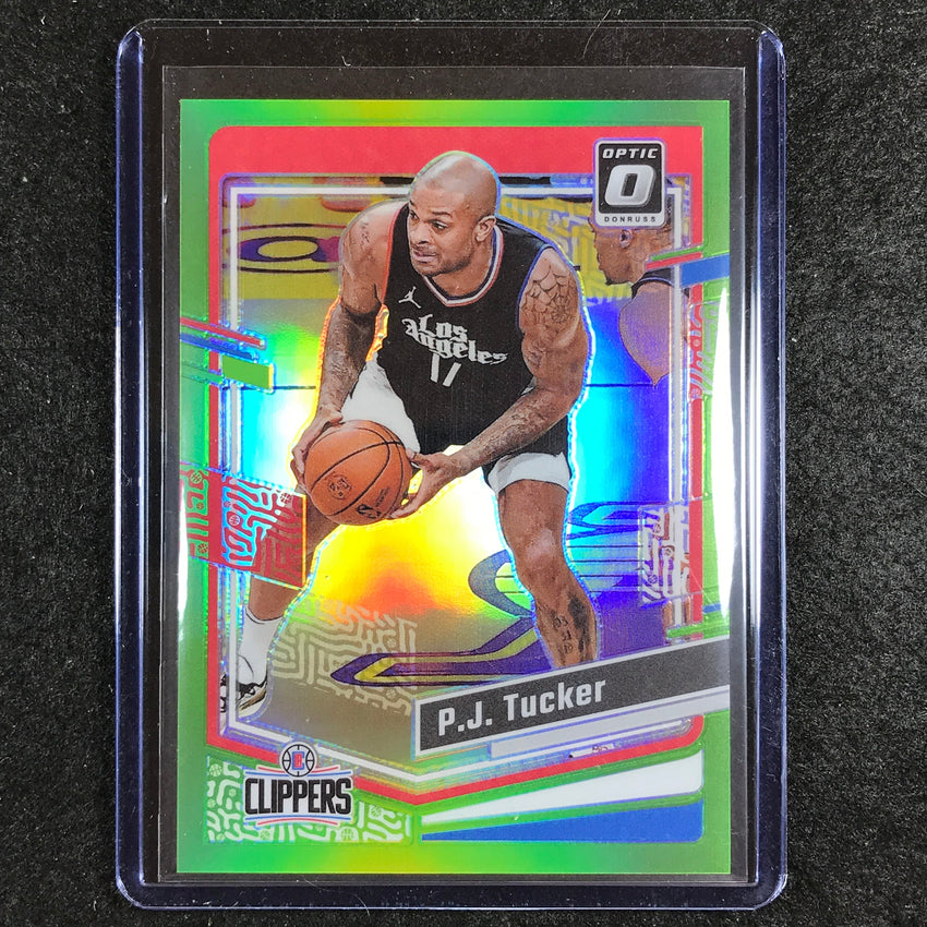 2023-24 Donruss Optic P.J. TUCKER Base Lime Green 89/149 #185