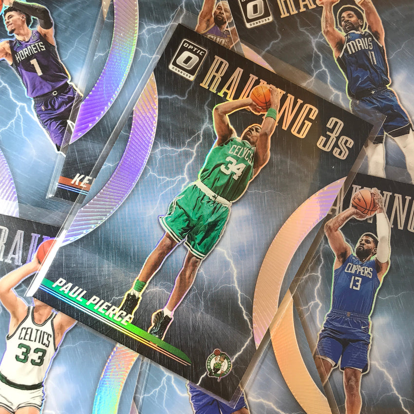 2023-24 Donruss Optic JAMES HARDEN Raining 3s Holo Silver #4