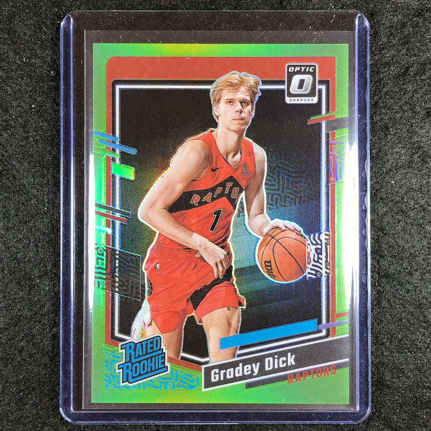 2023-24 Donruss Optic GRADEY DICK Rated Rookie Lime Green 67/149 #212