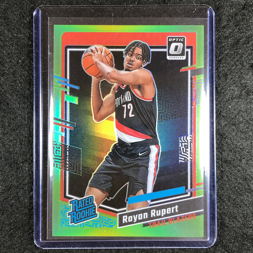 2023-24 Donruss Optic RAYAN RUPERT Rated Rookie Lime Green 44/149 #248