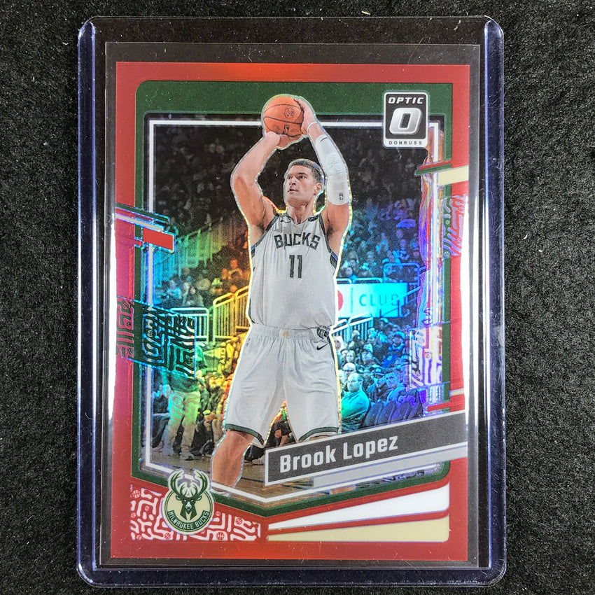2023-24 Donruss Optic BROOK LOPEZ Base Red 94/99 #15