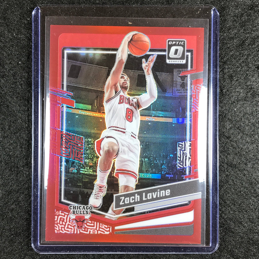 2023-24 Donruss Optic ZACH LAVINE Base Red 39/99 #23
