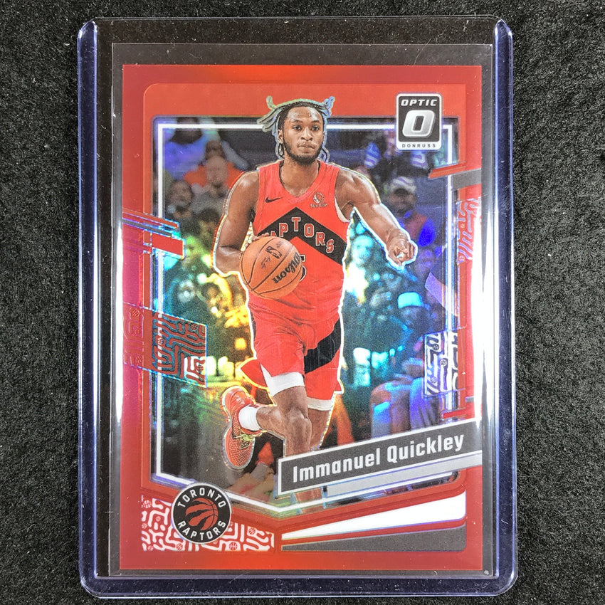 2023-24 Donruss Optic IMMANUEL QUICKLEY Base Red 59/99 #83
