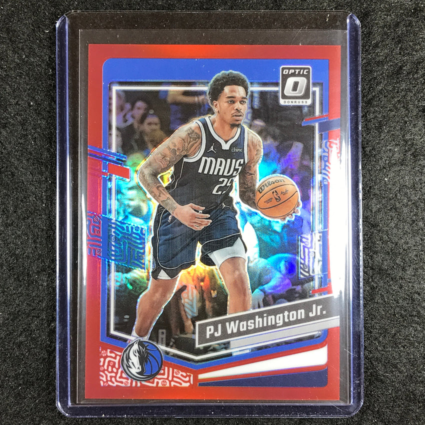 2023-24 Donruss Optic PJ WASHINGTON JR. Base Red 32/99 #92