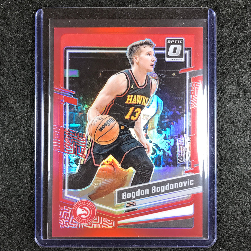 2023-24 Donruss Optic BOGDAN BOGDANOVIC Base Red 54/99 #110