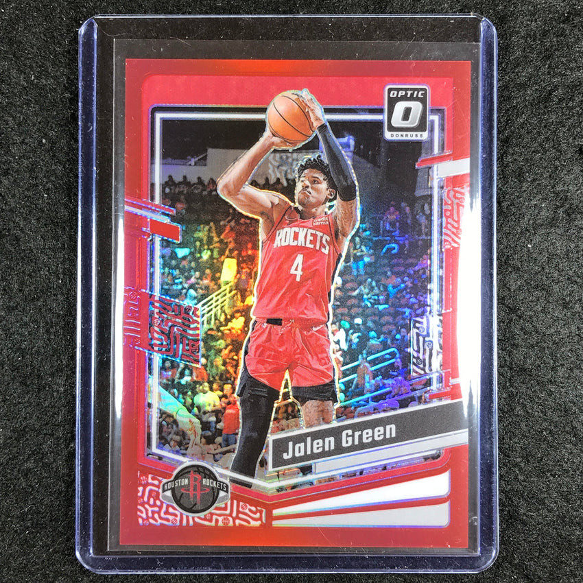 2023-24 Donruss Optic JALEN GREEN Base Red 83/99 #151